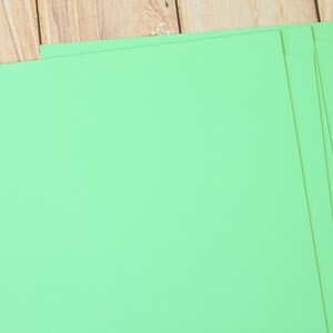 Mint Green Vintage Colour Card Stock 285gsm image 3
