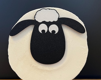 Toiletrolhouder in de vorm van een schaap, Toiletrolhouder, Zwarte badkamerdecoratie, Leuke badkamerdecoratie, Blikvanger, Grappige toiletrolhouder in de vorm van een schaap