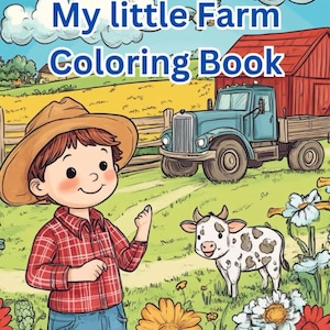 My Little Farm Coloring Book