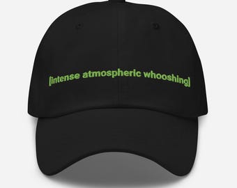 Intense atmospheric whooshing Twin Peaks David Lynch Dad Hat Cap