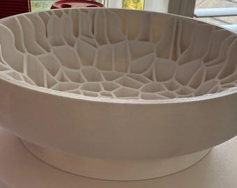 3Dプリント装飾ボウル：モダンでミニマルな小物入れ