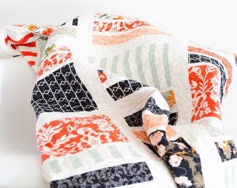 PDF MUSTER--Peaches N' Cream Quilt Anleitung
