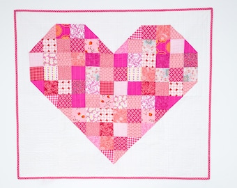 PDF PATTERN--The Heart Quilt Pattern