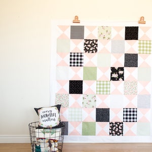 PDF PATTERN--The Modern Farmhouse Quilt Pattern