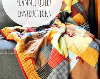 PDF MUSTER--Das Make-It-Over-The-Weekend Quilt Pattern