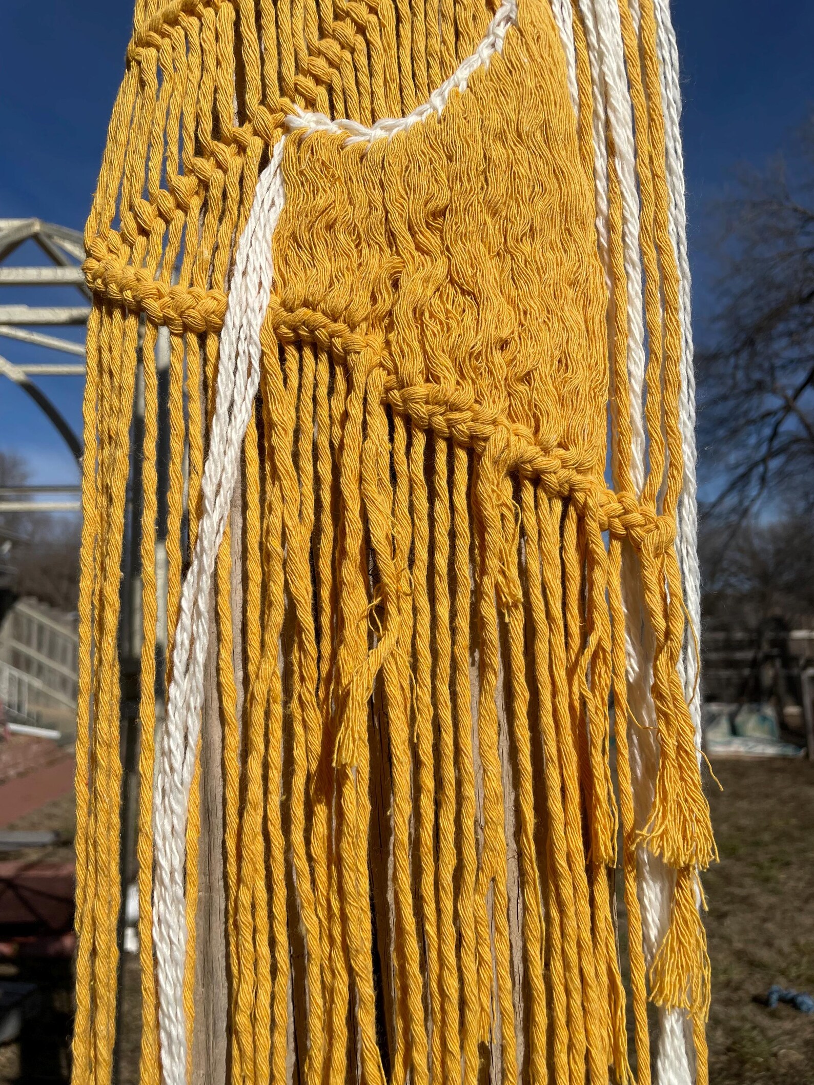 Macrame: ‘lemon Wall Pockets’ - Etsy