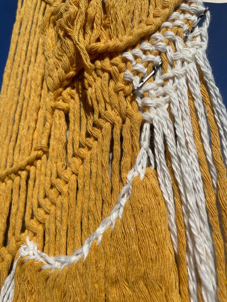 Macrame: ‘lemon Wall Pockets’ - Etsy