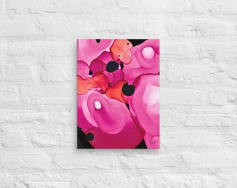 Fluid Ink Canvas Print