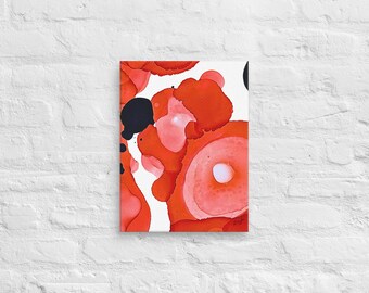 Fluid Ink Canvas Print