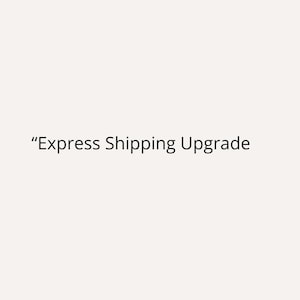 Express Shipping Upgrade