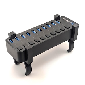 Tube Rig Mount Clips for SABRENT HB-BU10 USB Hub
