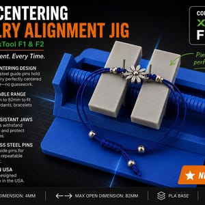 xTool F1/F2 Precision Jewelry Self-Centering Alignment Jig
