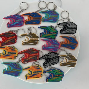 3D Printed Helmet Keychain
