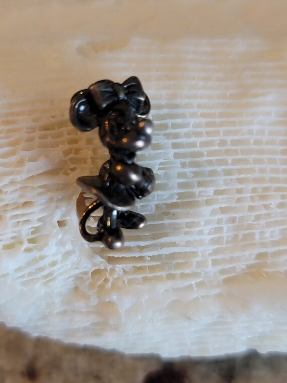 Vintage Minnie Mouse sterling silver charm