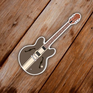 Tom Delonge Guitar Sticker, blink 182 Sticker, Tom Delonge blink 182 Sticker, Enema of the State Sticker, Punk Rock Sticker