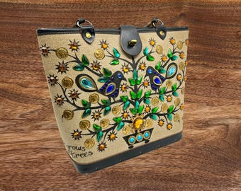 Enid Collins Purse / Vintage Enid Collins Purse / Carriage Purse
