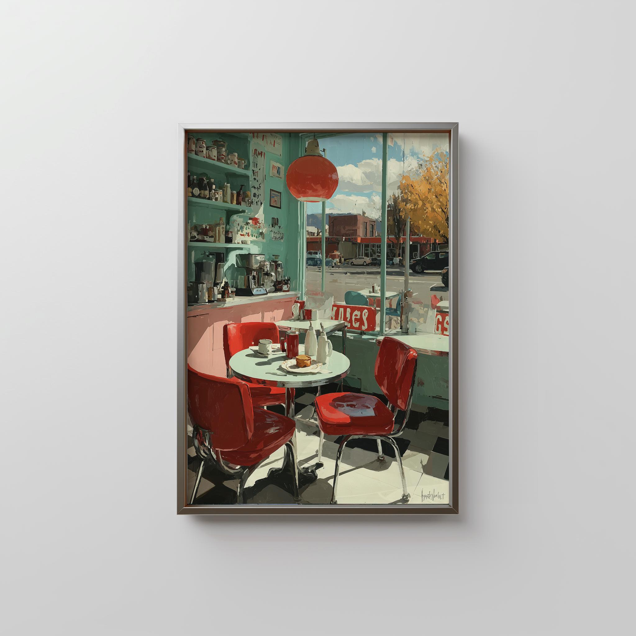 Retro diner decor - Etsy 日本