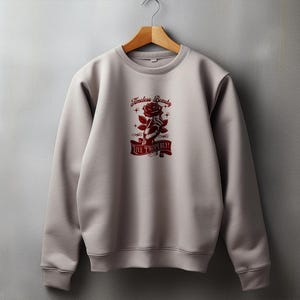 Felpa ricamata personalizzata, regalo per neomamma e neopapà, girocollo ricamato personalizzato, felpa est. mamma e papà