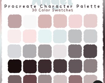 Angel Procreate Character Palette
