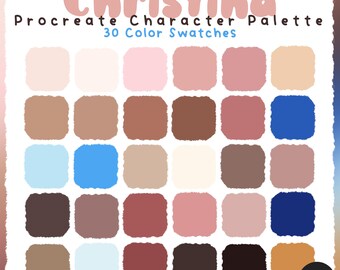 Christina Procreate Character Palette