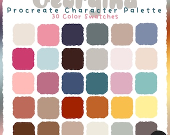 Georgina Procreate Character Palette