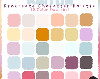 Kaitlin Procreate Character Palette