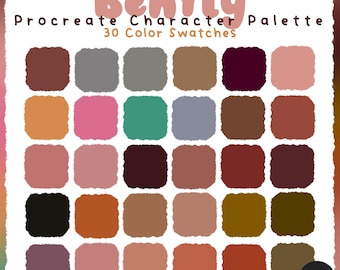 Bently Procreate Character Palette