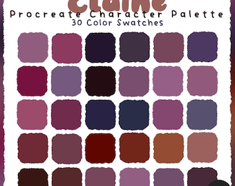 Elaine Procreate Character Palette