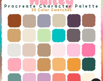 Hailey Procreate Character Palette