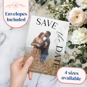 Save the Date Magnet, Photo Magnet, Wedding Magnet, Custom Photo Magnet, Save the Dates, Save the Date Card, Wedding Save the Date