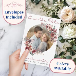 Save the Date Magnet, Photo Magnet, Wedding Magnet, Custom Photo Magnet, Save the Dates, Save the Date Card, Wedding Save the Date