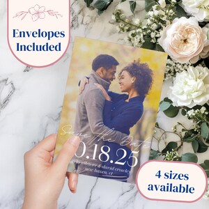 Save the Date Magnet, Photo Magnet, Wedding Magnet, Custom Photo Magnet, Save the Dates, Save the Date Card, Wedding Save the Date