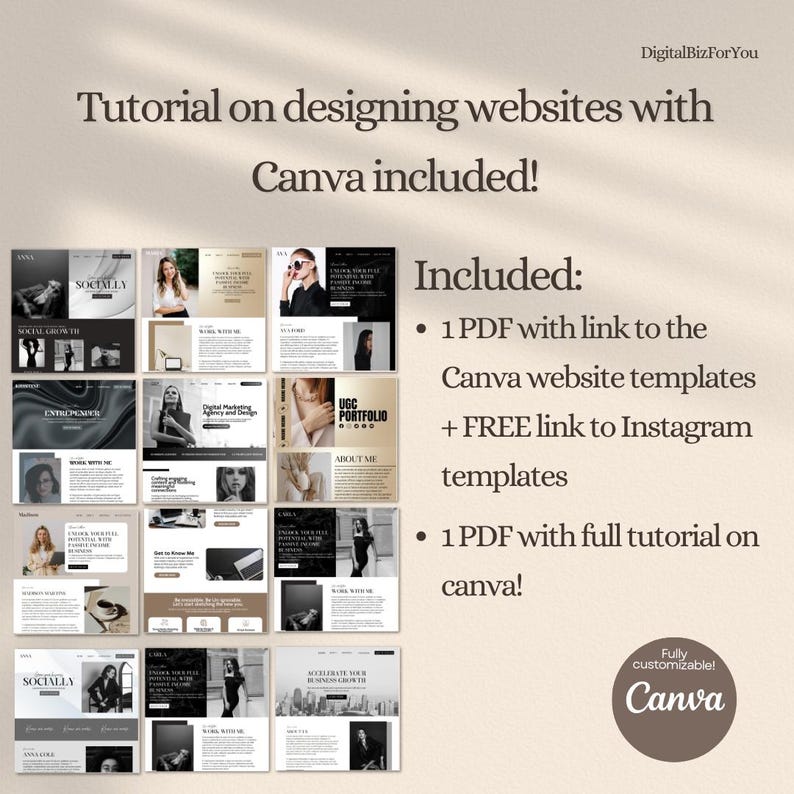 Elevate Your Online Presence with This High-Quality Website Template Pack