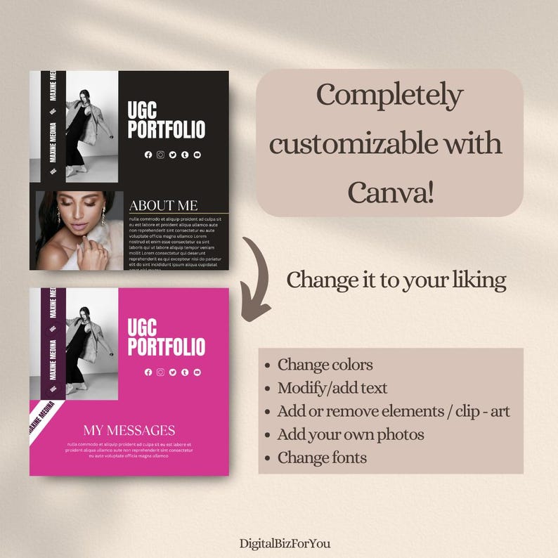 Exclusive Bonus: 20 Free Instagram Canva Templates for Branding