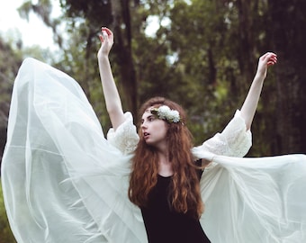 Bridal headpiece, Flower crown, Woodland wedding accessory, bridal hair crown, woodland wedding