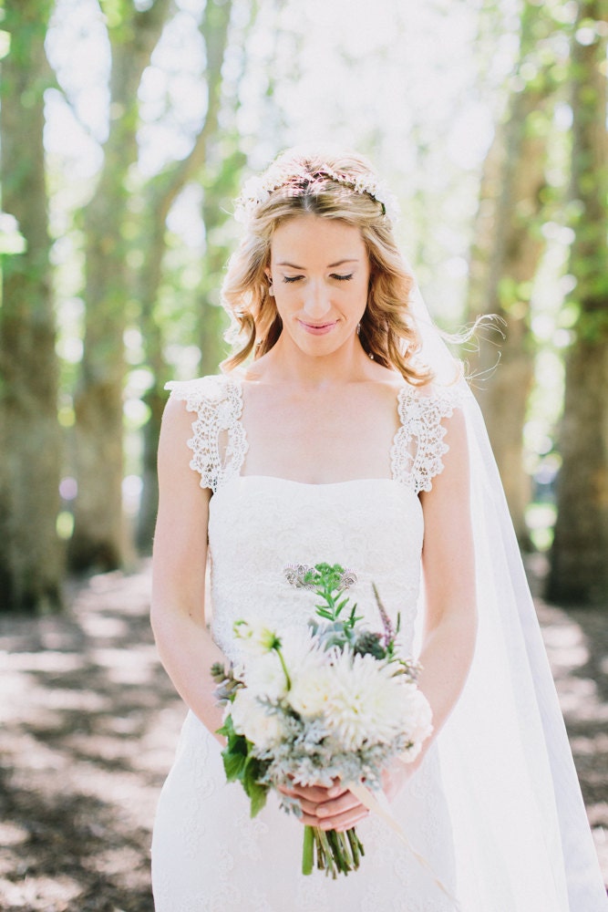 Bridal Hair Acessories Wedding Headpiece Woodland Flower - Etsy