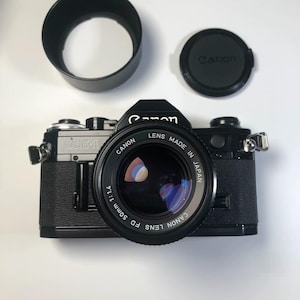 Canon AE-1 35mm Film Camera | Vintage SLR Classic | Fully Functional Tested | Retro Photography Gift
