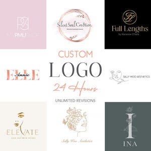 Custom Branding & Logo Design Package: Unique Business Identity, Creative Graphic Solutions, Full Suite Services for Entrepreneurs