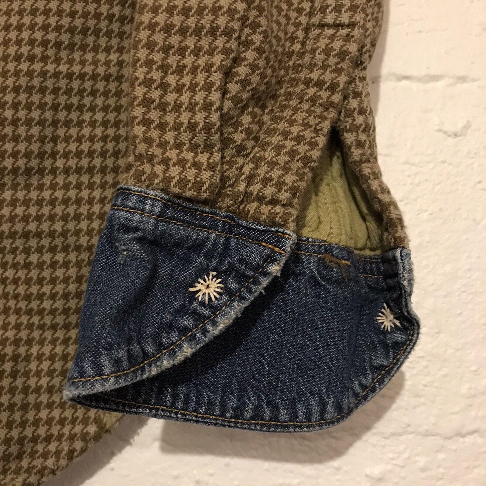 KAPITAL KOUNTRY ダメージ加工 チェック ネル シャツ Kapital Kountry ダメージ加工 チェック柄 フランネルシャツ