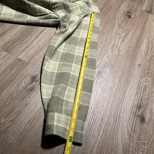 True Vintage 50-tals Pendleton ullrutig flanellskjorta CPO herrskjorta 15 1/4 NOS bild 19