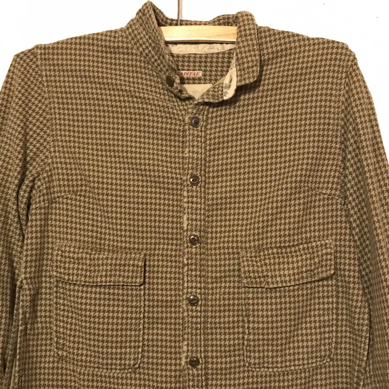 KAPITAL KOUNTRY ダメージ加工 チェック ネル シャツ 楽天市場】【再入荷！】紺×白 キャルトップ オンブレチェックシャツ