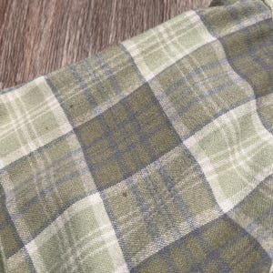 True Vintage 50-tals Pendleton ullrutig flanellskjorta CPO herrskjorta 15 1/4 NOS bild 9