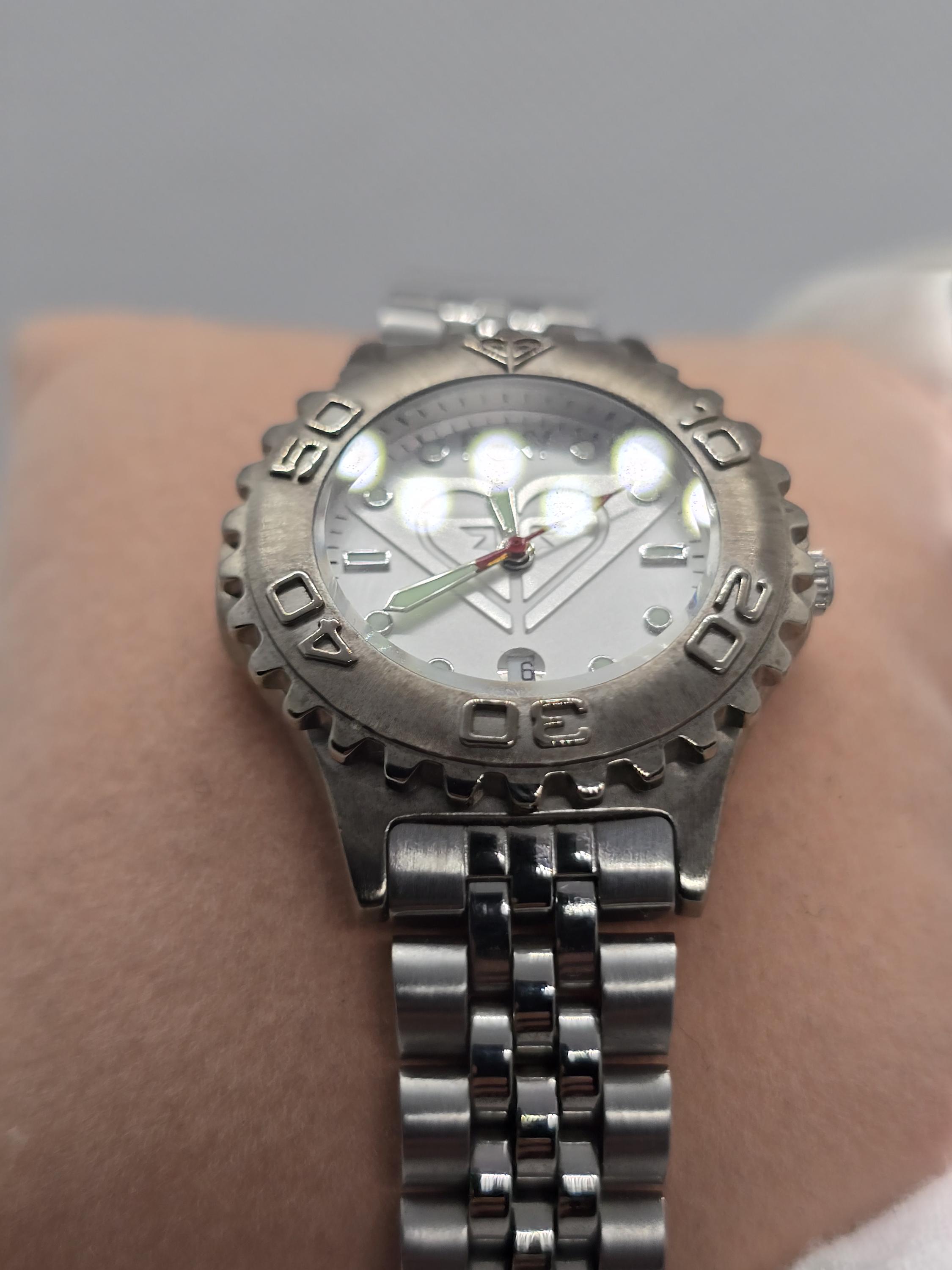 Vintage Roxy Watch By Quicksilver Surfer Girl arms are Hour and Minute Hands Roxy Quiksilver Mermaid Watch | Mercari main image 3