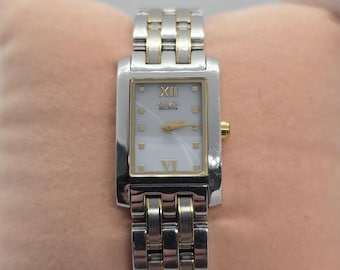 時計 vintage agete square Watch Hawaiian y2k Vintage Seiko Tank 90s High Condition - Etsy