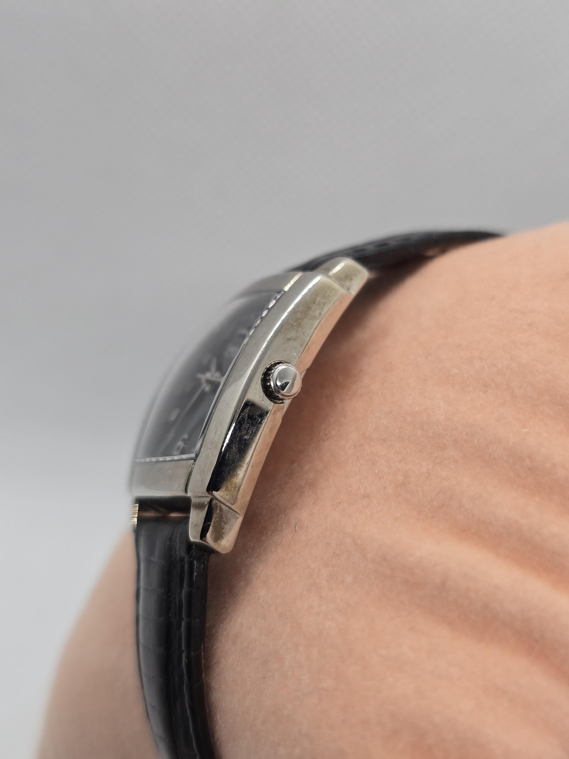 RUNNING! Vtg Caravelle by Bulova Ladies Watch with Black Cord Strap Caravelle by Bulova Women main image 4