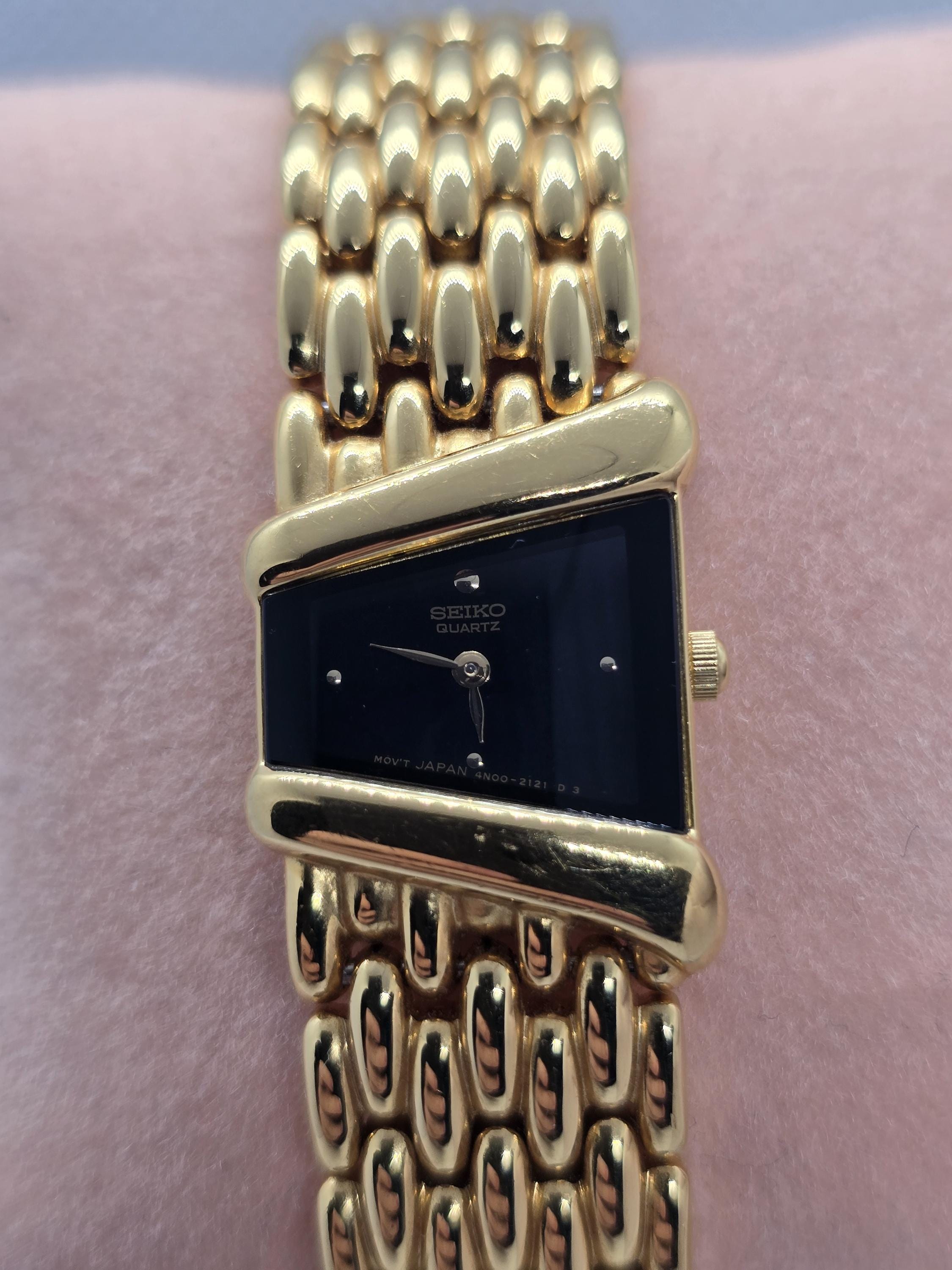 SEIKO　Rivoli ゴールド 腕時計 Seiko Rivoli - Etsy