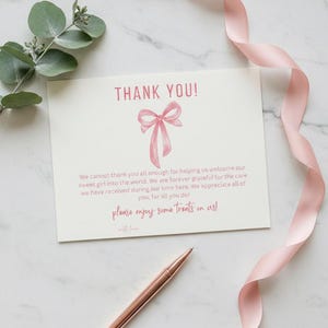 Edytowalny znak z podziękowaniami dla dziewczynki dla pielęgniarek położniczych, ginekologów i personelu szpitala