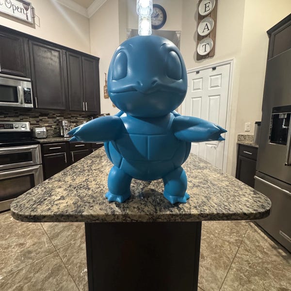 Xxl pokeman 3d printing and mold making