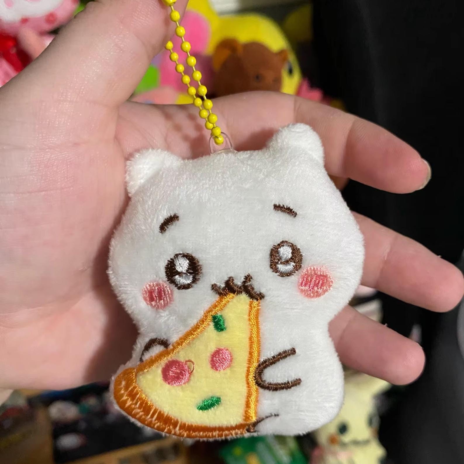 Chiikawa Plush Doll Keychain, Soft Plushie Cartoon Pendant, Gift