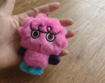 SHINee Plush Doll Keychain, Kpop Idol Mini Stuffed Toy 9cm, Gift For Fans